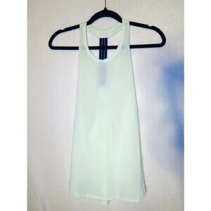 Athleta Incline Tank Top Power of She Medium Turquoise